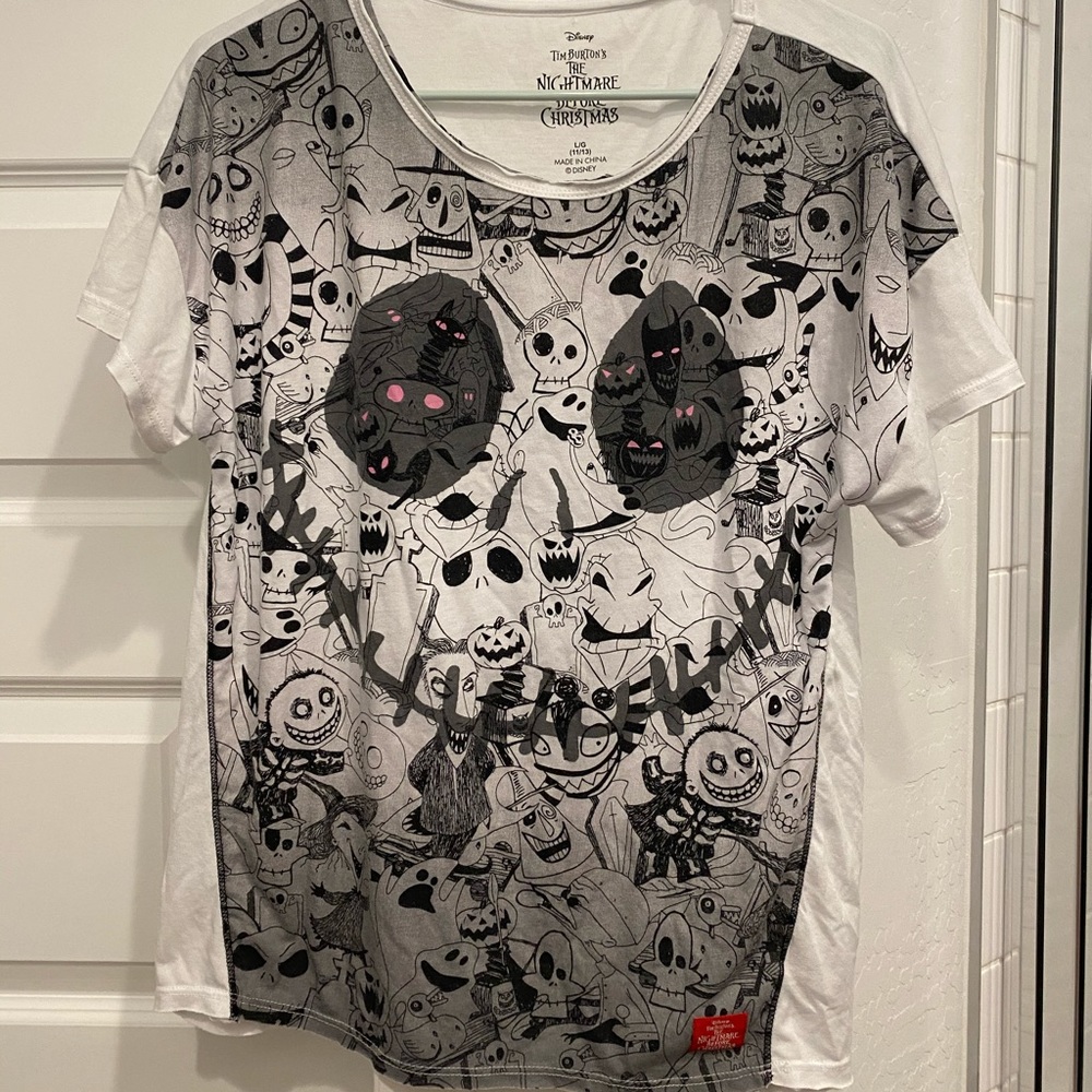 Nightmare before Christmas tee